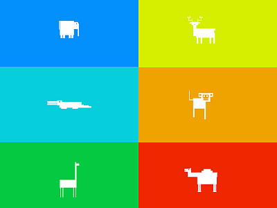 Pixelated Animals Vol. 1