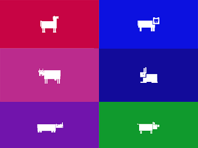 Pixelated Animals Vol. 2 by Rubin Thomas on Dribbble