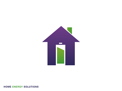 Home Energy energy home icon illustrator logo vector