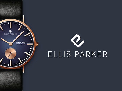 Ellis Parker branding illustrator logo vector watch watches