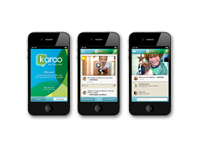 Karoo App app branding design logo ui