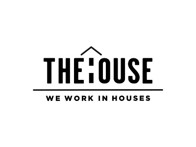 The House: We Work in Houses Logo