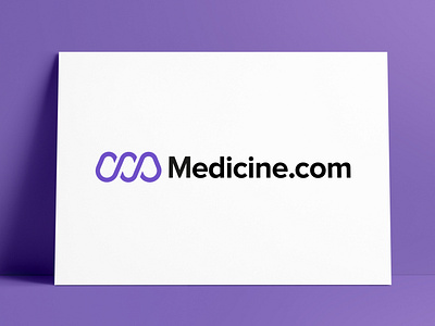 Medicine.com Logo Designed by The Logo Smith