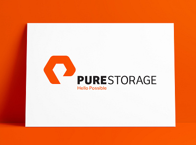 Pure Storage Logo & Brand Identity Designed by The Logo Smith brand identity branding icon identity logo logo design logo designer logo mark logo mark design logo marks logodesign logos portfolio tech logo typography