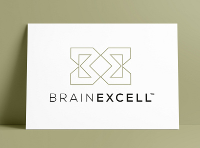 BrainExcell Logo & Product Packaging Design by The Logo Smith bottle mockup brand identity branding health identity labeldesign logo logo design logo designer logo marks logos package design packaging packaging design portfolio supplements typography