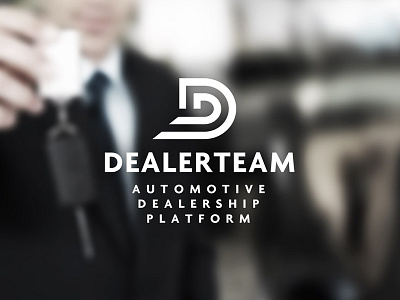 Dealerteam Logo Designed by The Logo Smith branding completed identity lines logo design logomark portfolio sans serif