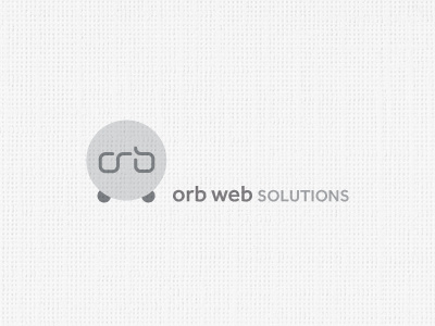 'Orb Web Solutions' Logo brand icon identity logo orb sphere web