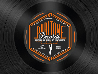 Puritone Records Logo Design By The Logo Smith