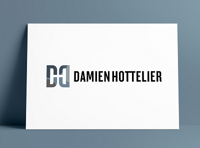 Damien Hottelier Logo Designed by The Logo Smith brand brand design brand identity branding icon identity initials logo logo design logo designer logo mark design logo marks logos portfolio symbols typography