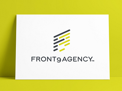 Front9Agency Logo Designed by The Logo Smith