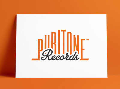 Puritone Records Logo & Record Label Designed by The Logo Smith brand brand identity branding icon icons identity logo logo design logo designer logo marks logodesign logos logotype music portfolio record label typography