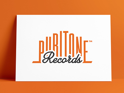 Puritone Records Logo & Record Label Designed by The Logo Smith brand brand identity branding icon icons identity logo logo design logo designer logo marks logodesign logos logotype music portfolio record label typography