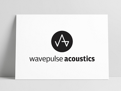 Wavepulse Acoustics Logo Designed by The Logo Smith