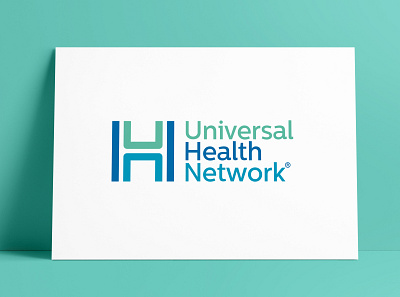 Universal Health Network Logo Designed by The Logo Smith brand identity brand mark branding healthcare identity initials logo logo design logo designer logo marks logos medical medical logo monomark portfolio typography