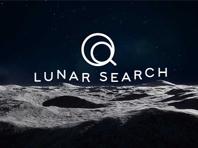 Lunar Search concepts eclipse icon logo logo design logo designer logos lunar moon portfolio search space symbol typography