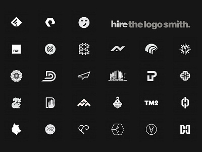 The Logo Smith's Dribbble Playing Card branding design identity logo logotype portfolio