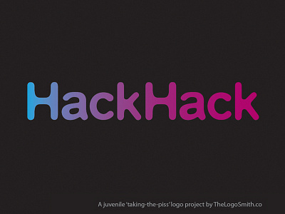 HackHack The TalkTalk Logo branding design funny talktalk identity logo logotype portfolio