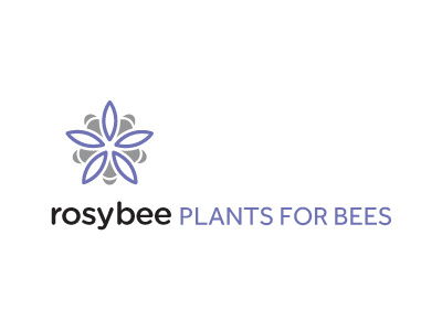 Rosybee-Plants For Bees Logo Design