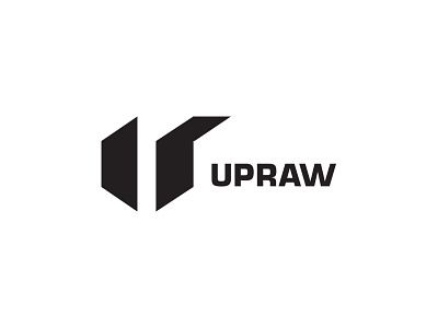 Upraw Logo Design branding business card identity initials letterhead logo logo design monogram portfolio