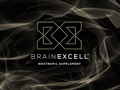 BrainExcell Nootropics Logo & Brand Identity Design branding food identity label logo logo design packaging portfolio