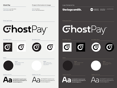 Ghost Pay Logo Designed By @TheLogoSmith brand brand identity branding crypto currency ghost icon icons identity logo logo design logo designer logo marks logos payment app portfolio typography