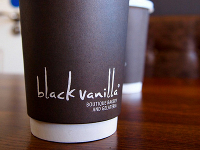 BlackVanilla Logo & Brand Identity Design