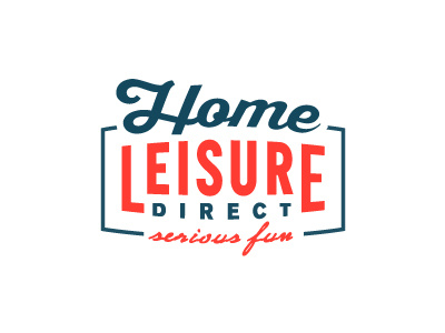 Home Leisure Direct Logo logo design portfolio vintage