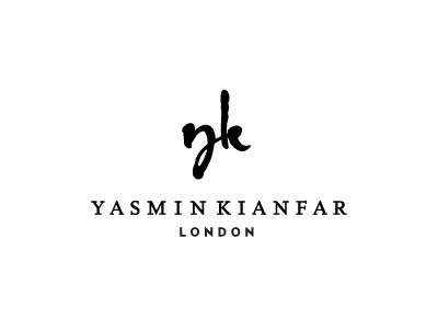 Yasmin Kianfar Identity concepts fashion designer ideas identity logo logo design mono sketches