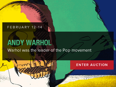 Andy Warhol Auction andy warhol auction bid lot lot listing lots slider