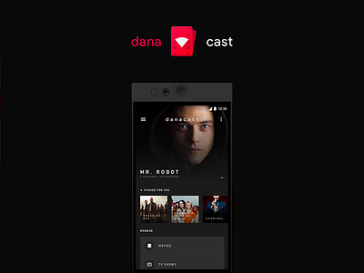 Danacast Concept casting concept material design movies tv tv shows