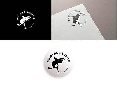 Nicolas Bersier Logo design branding design flat graphic design illustration illustrator logo vector