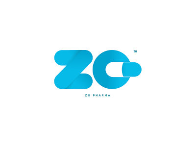 ZO Pharma 2d adobe character design icon illustration illustrator logo logofolio negative space pharma upwork