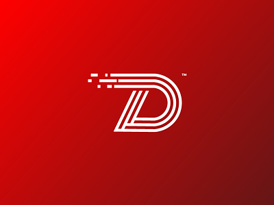 7D Logo Mark 2d adobe creative design icon illustrator logo logofolio mark negative space race