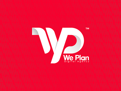 WP | We Plan Logo 2d branding illustration illustrator logo logofolio minimalism monogram