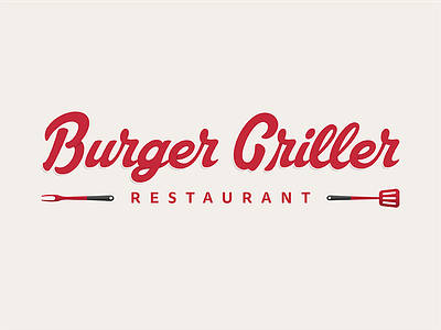 Burger Griller | Logo branding logo logotype prototype restaurant typography