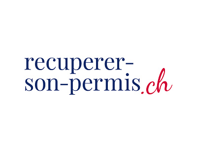 Récupère ton permis ! branding lettering logo logo design logotype swiss typography