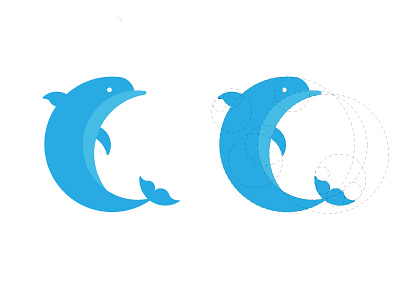Dolphin dolphin，logo， logotype，icon，symbol，design，mark