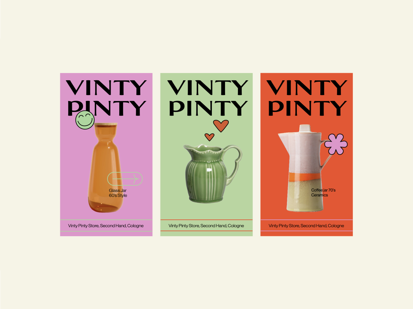 Vinty Pinty by frida and folks on Dribbble