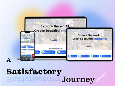 Travel Air - App UI/UX design