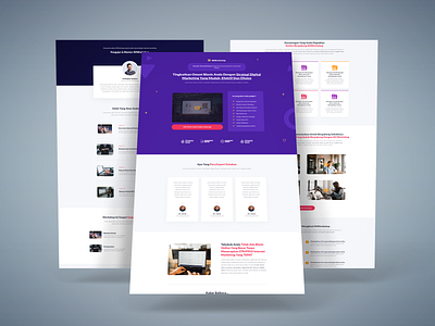 Workshop Sales Page ui web design website wordpress