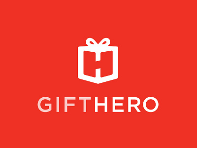 Gifthero boston brand branding clean identity logo modern