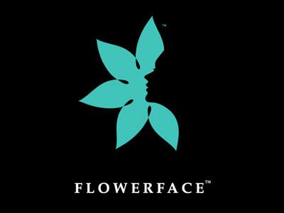Flower Face - wine label