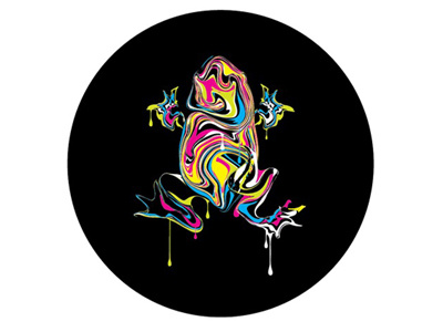 Drip Drop Frog color frog illustration vector art