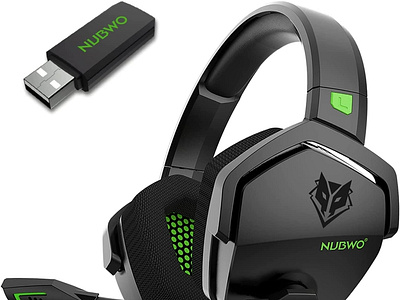 Nubwo G06 Wireless Gaming Headset With Microphone||Xbox One, Xbo branding design graphic design illustration logo vector