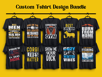 Custom T-shirt Design Bundle