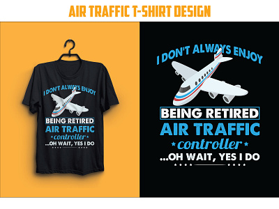 Air traffic t-shirt design