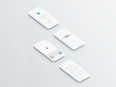 Minimalistic Writing App Design Concept app design minimalistic note ui ux write