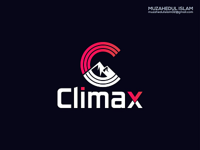 Climax - Modern Logo Design brand brand identity brand identity logo brand logo branding creative logo design graphic design logo logo creation logo design logo mark modern logo unique logo