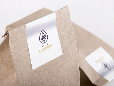 Logo Black Coffee coffee handwork logo