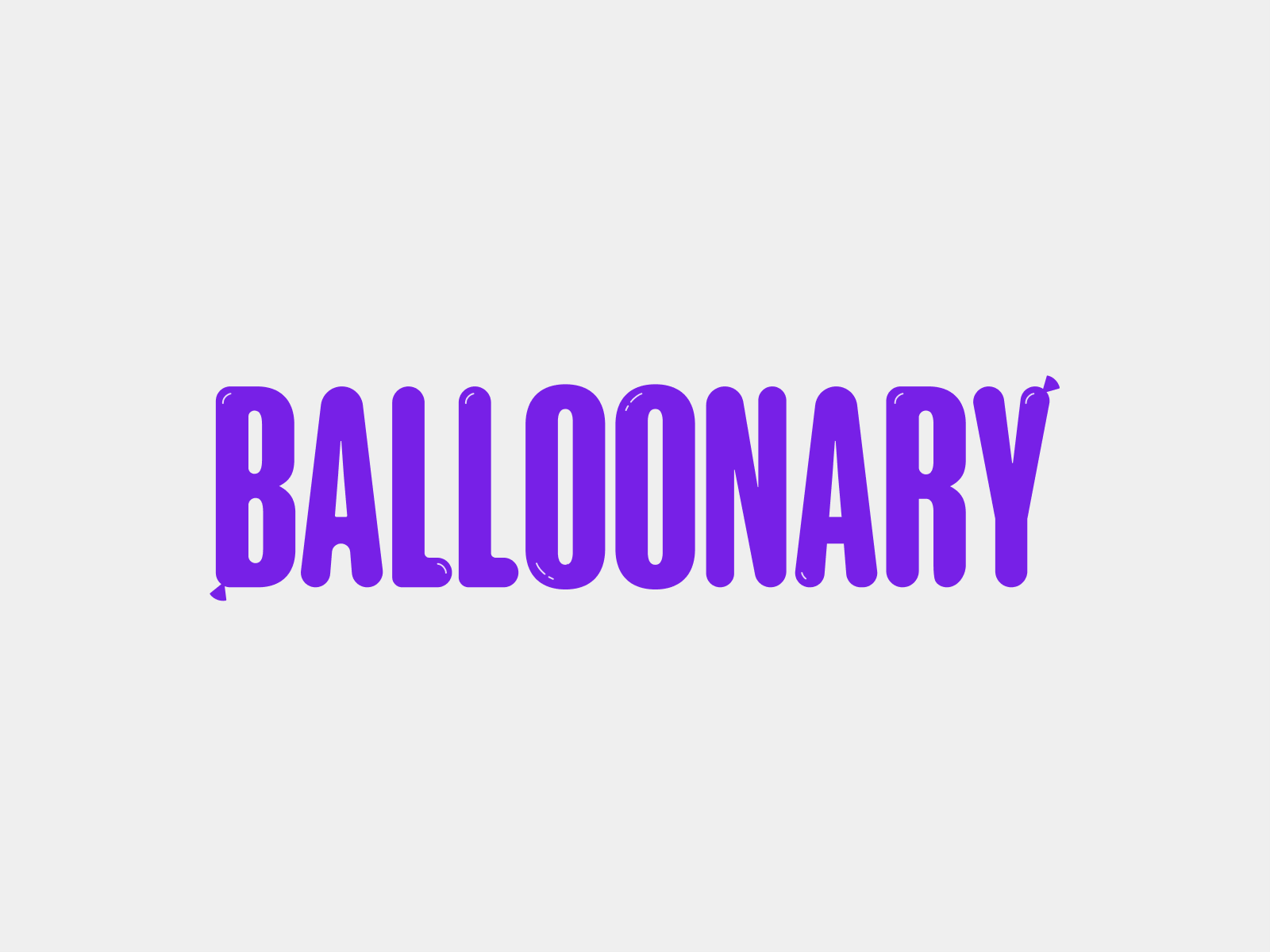Balloonary Branding agency design digital illustration logo toyfight